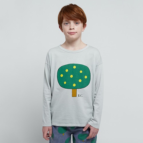 [bobochoses] Green Tree long sleeve T-shirt