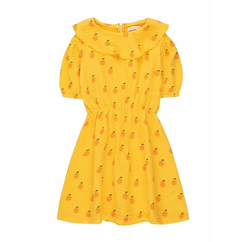 [tinycottons] ORANGES DRESS - yellow/orange