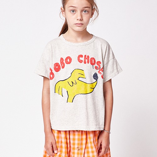 [bobochoses] Sniffy Dog short sleeve T-shirt
