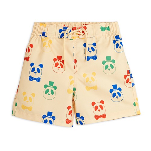 [minirodini] Panda swim shorts - Beige