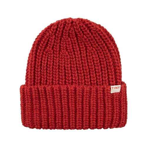 [tinycottons] SOLID BEANIE - deep red