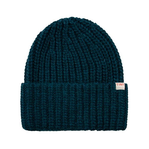 [tinycottons] SOLID BEANIE - petrol green