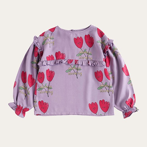 [thecampamento] Flowers Blouse