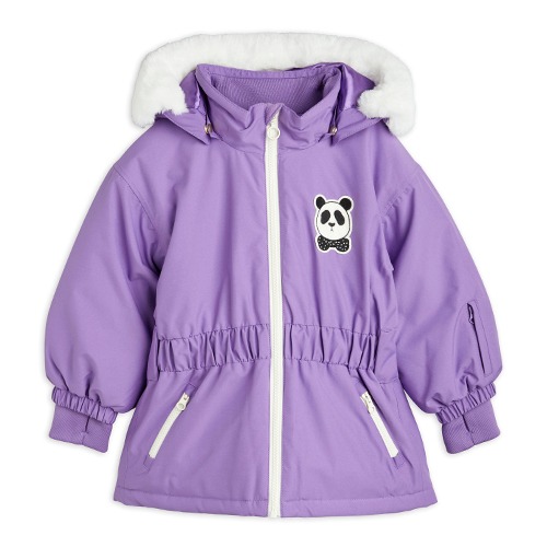 [minirodini] Panda soft ski jacket - Purple
