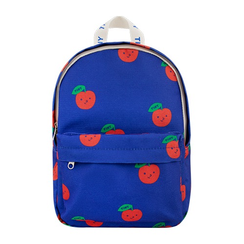 [tinycottons] APPLES BACKPACK - indigo