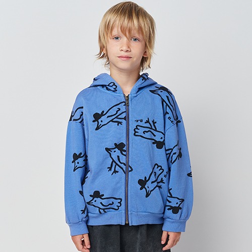 [bobochoses] Mr Birdie zipped sweatshirt - KID