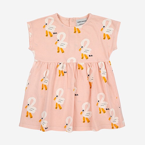 [bobochoses] Pelican all over dress - BABY