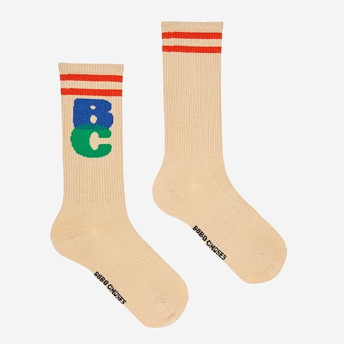 [bobochoses] BC Color Block long socks - ACC. KID