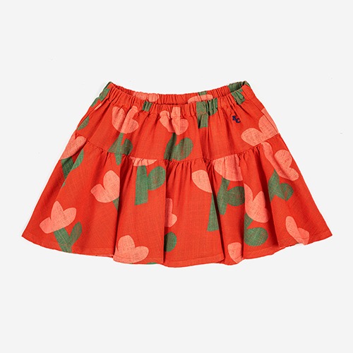 [bobochoses] Sea Flower all over woven skirt - KID