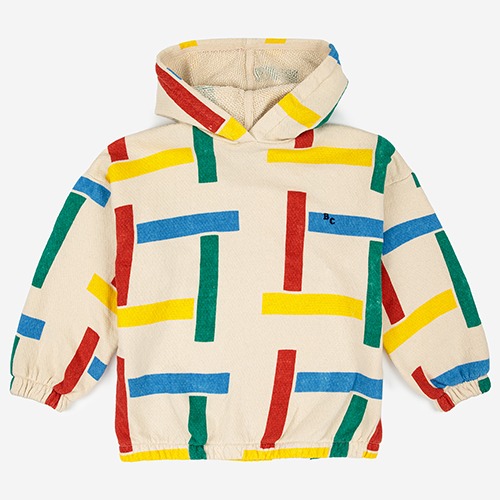 [bobochoses] Multicolor Beacons hoodie - KID