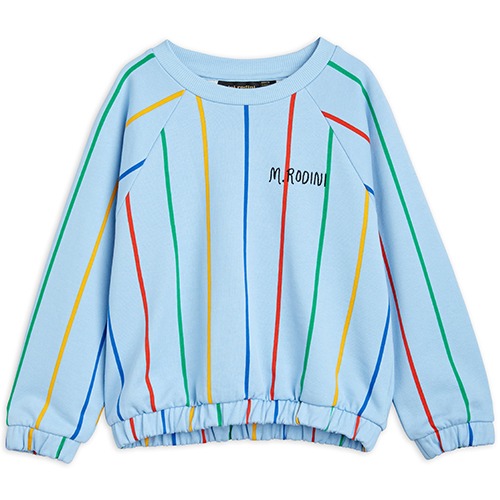 [minirodini] Stripe sweatshirt - Blue