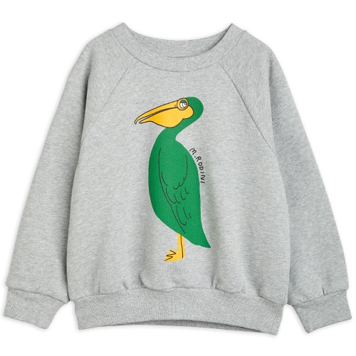 [minirodini] Pelican sp sweatshirt - grey
