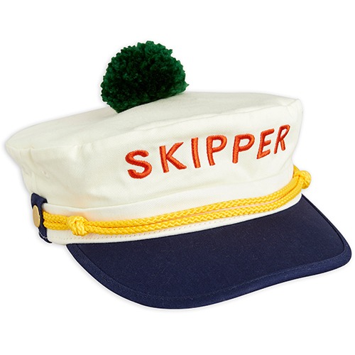 [minirodini] Skipper hat - Offwhite