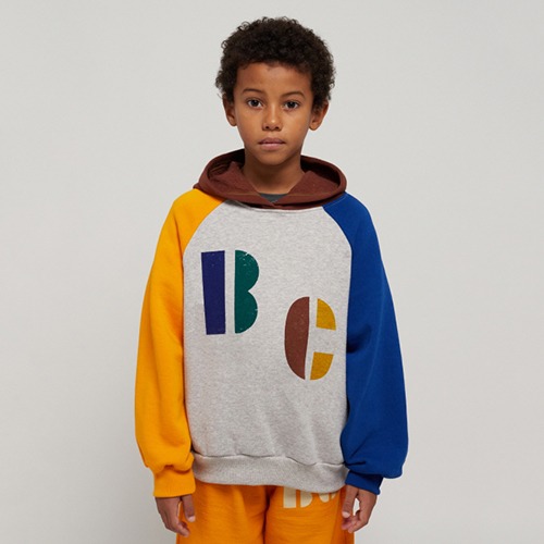 [bobochoses] Multicolor B.C hooded sweatshirt