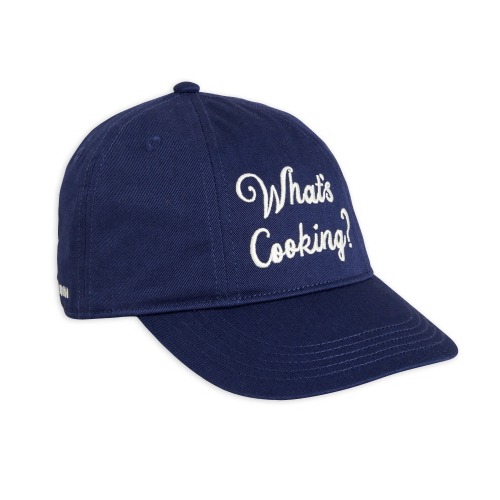 [minirodini] WHAT&#039;S COOKING EMB SOFT CAP - Navy