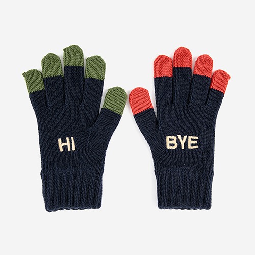 [bobochoses] BC Colored Fingers knitted gloves