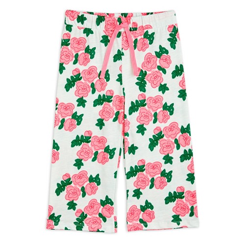 [minirodini] Roses aop trousers - Pink
